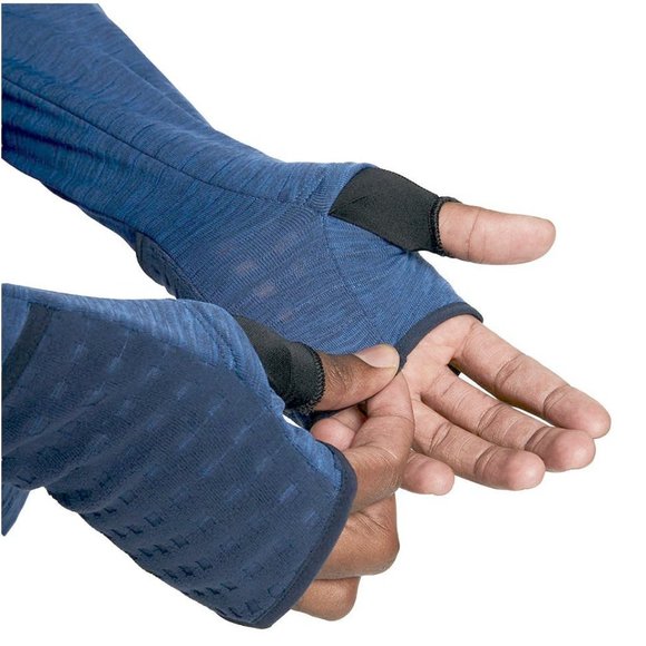 Nike Therma-FIT Repel Element Men's 1/4-Zip Running Top Blue - Picture 5 of 9